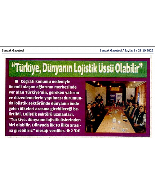 Sancak Gazetesi 28.10.2022